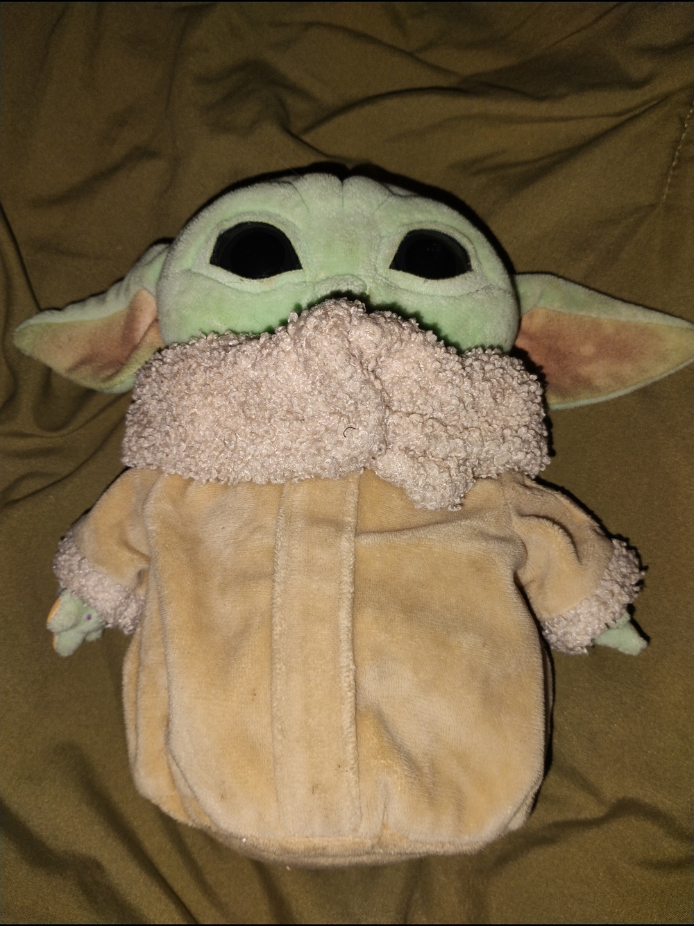 Star Wars Grogu (The Child) Plush in Green and Tan